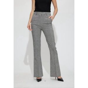 NWT GENERATION LOVE presley plaid pants in‎ grey/black size 8